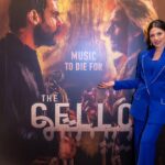 Elham Ali Instagram - Always make happy memories, until you live happily forever💙 Amazing photos from The #cello Movie Premier, which is coming out on the 14th of September @muvi_cinemas I am beyond thankful to his excellency @turkialalshik for this great opportunity.💙 Also, I would like to specially thank our “super director” @darrenbousman for his amazing job🥹 And a massive thanks to @iam.lee.nelson for creating the best environment for the team💙 Finally, I am so proud that I have worked with these amazing talented crew. I love you all very much, and I am eager to see everyone’s reactions. وانتوا عائلتي لاتنسون اني #احبكم_وتحبوني ♾️🥹💙 #الهام_علي #تشيلو Photo by @mohannad_am Styled by @ziadalsaleh Suit from @liliblancofficial Diamond 💎 @damasjewellery