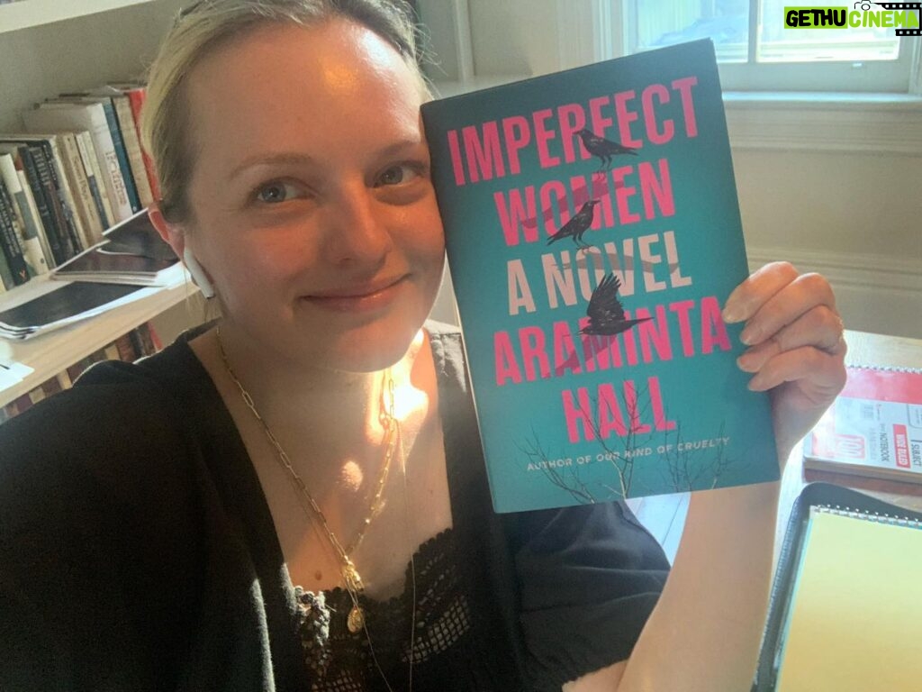 Elisabeth Moss Instagram - It’s finally here!!! @loveandsqualorpictures cannot wait to bring this story to life, about 3 best friends whose lives are turned upside down... Order your copy today you won’t be able to put it down. Trust me. 💋 #imperfectwomen
