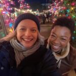 Elisabeth Moss Instagram – Our audition for our Hallmark Christmas movie… what do you think @hallmarkchannel did we get the job?? 🎄 PS this beautiful woman is one of the brightest and talented lights I am privileged to know ❤️ @whododatlikedat #hallmarkchristmasmovies #handmaidstale