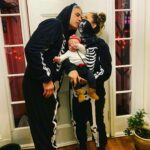 Eliza Dushku Instagram – Best things that ever happened to me..! These annoying little sayings are all damn TRUE rn 😆💀🏴‍☠️🎃 #Happy1stHalloween #Bourne~Bourne! #shivermetimbers 🖤 @peter.palandjian