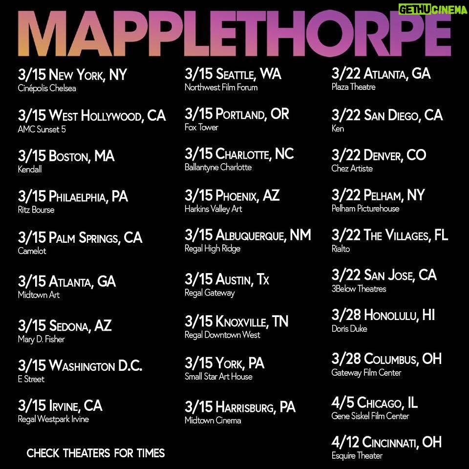 Eliza Dushku Instagram - THIS! This weekend, find your city & check out @mapplethorpemovie 🖤👏✨Audiences have been flipping over the film, so grateful & proud. Thx @goldwynfilms ! #mapplethorpe #robertmapplethorpe #indiefilm #lgbt #lgbtq #art #film #filmphotography