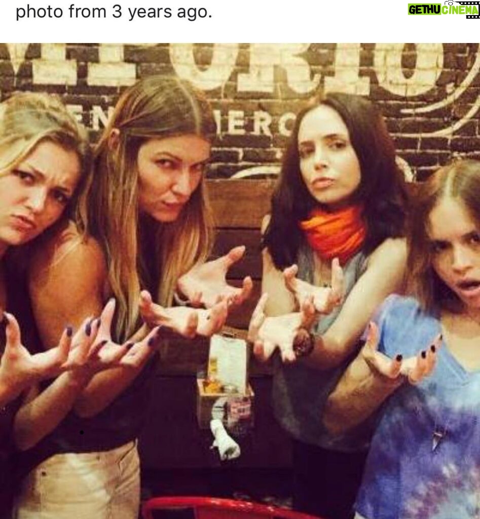 Eliza Dushku Instagram - Aw, this popped up today.. #fbf @liliflower33 @ivanamilicevic @ryryqtpie 💞👭👯‍♀️ #badass #banshee #broads 💣💣