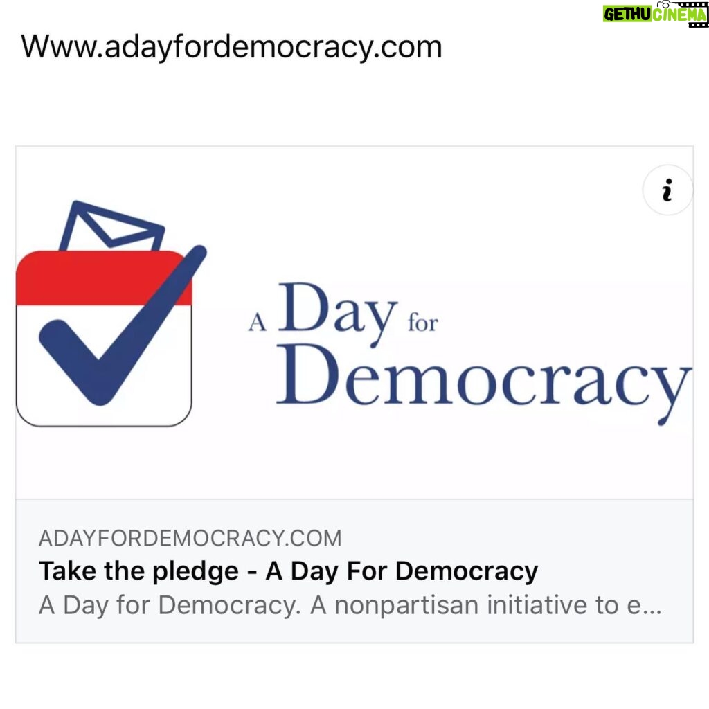 Eliza Dushku Instagram - www.aDayforDemocracy.com is a privately funded, NON-partisan initiative that encourages CEOs to take the pledge & support employees’ right to #vote by working with @TurboVote #aDayforDemocracy #democracy #vote #election #america #voting #rights #vote #support #TakeThePledge & share! LINK IN BIO! 🇺🇸