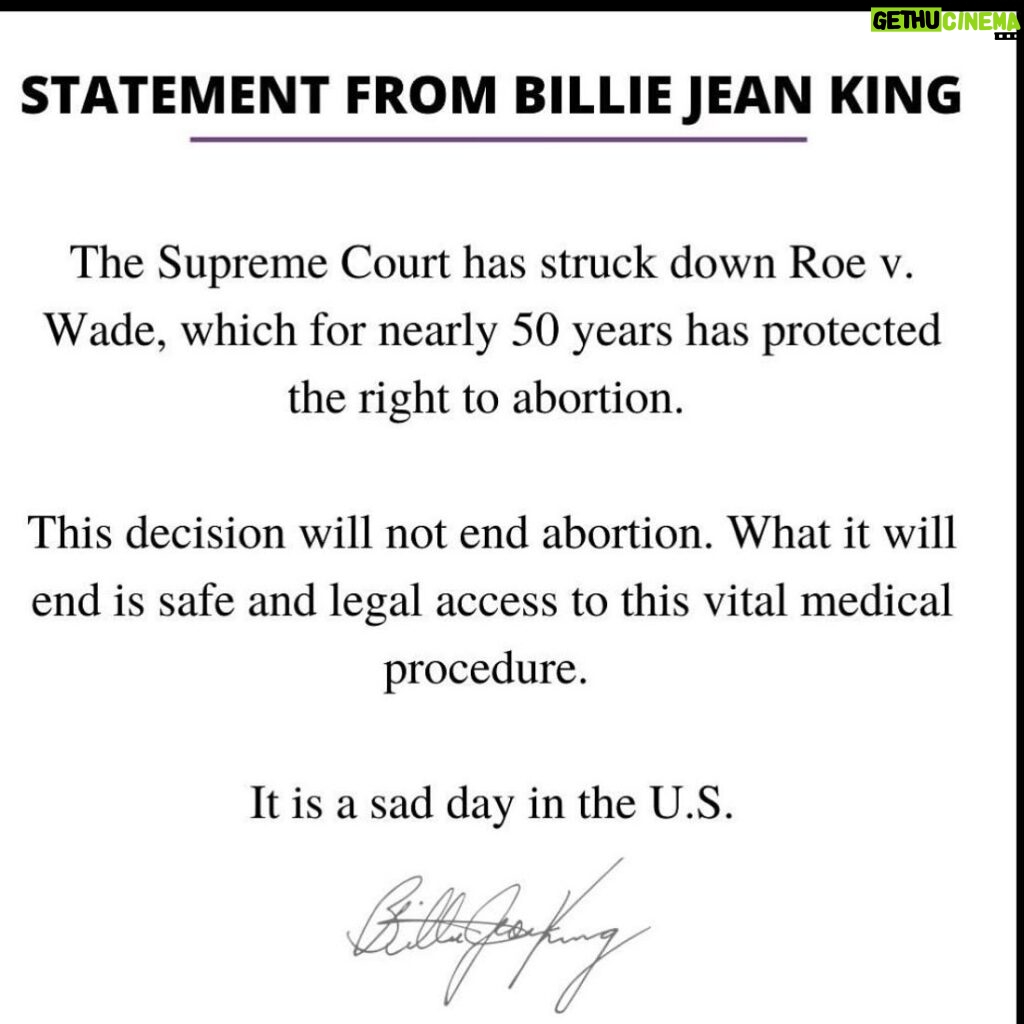 Eliza Dushku Instagram - This. Repost: @billiejeanking on Supreme Court overturning Roe v. Wade. #SadDayAmerica