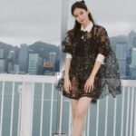 Eliza Sam Instagram - Channeling Wednesday vibes 🤵🏻‍♀️