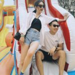 Eliza Sam Instagram - Using positive reinforcement to brainwash… I mean “train” my hubby to take pride in doing things like childcare, chores, errands, anything… and keep doing it😈😈😈 Do you think it works?