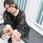 Eliza Sam Instagram - Channeling Wednesday vibes 🤵🏻‍♀️