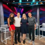 Eliza Taylor Instagram - Had such a blast at @accesshollywood yesterday discussing all things #quantumleap season 2 with the incomparable @raymomomo 🕰️🪐🙌💗