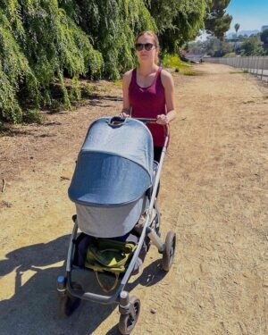 Eliza Taylor Instagram - They see me rollin’… 🍼✌️