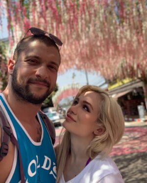 Elizabeth Chihaia Instagram - Love of my life.
Our anniversary of course lands one day after we achieve our career goal of working our first mania together and on a solar eclipse.

Because why wouldn’t it?

Nothing but grateful for it all today.