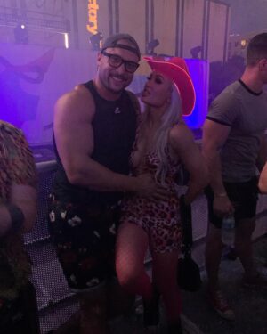 Elizabeth Chihaia Instagram - Love of my life.
Our anniversary of course lands one day after we achieve our career goal of working our first mania together and on a solar eclipse.

Because why wouldn’t it?

Nothing but grateful for it all today.