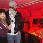 Elizabeth Chihaia Instagram - We loved The Haunted Museum in Nottingham! Father Kross was ready for all the ghostly shenanigans 👻
