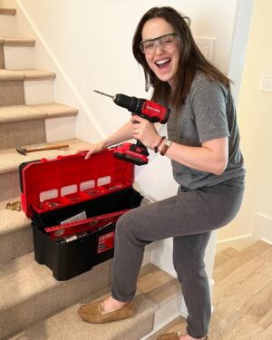 Elizabeth Henstridge Instagram - the only thing @zacharyburrabel fears more than me cracking out a pencil and the measuring tape