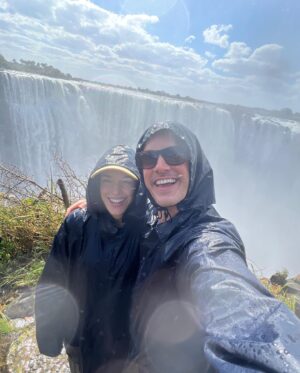 Elizabeth Henstridge Instagram - 💥 I LOVE YOU THIS MUCH 💥

Happy Birthday to the love of my life. I am so crazy, craaazy proud of you!! It’s hard to believe how many adventures you’ve made possible this year… here’s to 🎶 many morrrre 🎶 

❤️ @zacharyburrabel ❤️