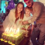Elizaveta Boyarskaya Instagram - 9 лет! Нежность, любовь, счастье, радость!!! С Днём Рождения, сыночек! Спасибо тебе, my love, my partner , my bro, my friend , my Superman @maxim_matveev_ ❤️❤️❤️🥳🥳🥳#деньрождениясына #9лет