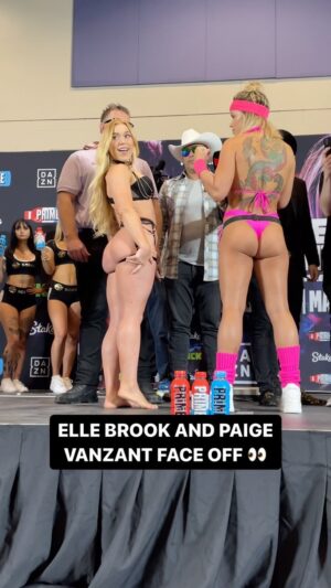 Elle Brooke Instagram - Title on the line 🏆

Elle Brooke takes on Paige VanZant in the first ever Misfits Boxing female main event 🔥

@mf_daznxseries | @kickstreaming | @drinkprime | #XSeries15