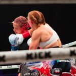 Elle Brooke Instagram - Not the result I wanted but will take it! Thanks to @paigevanzant for sharing the squared circle with me! We have to run it back in London 🥊
