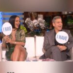 Ellen DeGeneres Instagram - I learned a lot about George Clooney and @badgalriri during this game of #NeverHaveIEver