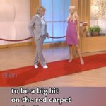 Ellen DeGeneres Instagram - @parishilton taught me how to do her signature red carpet walk. #Season2Rewatch