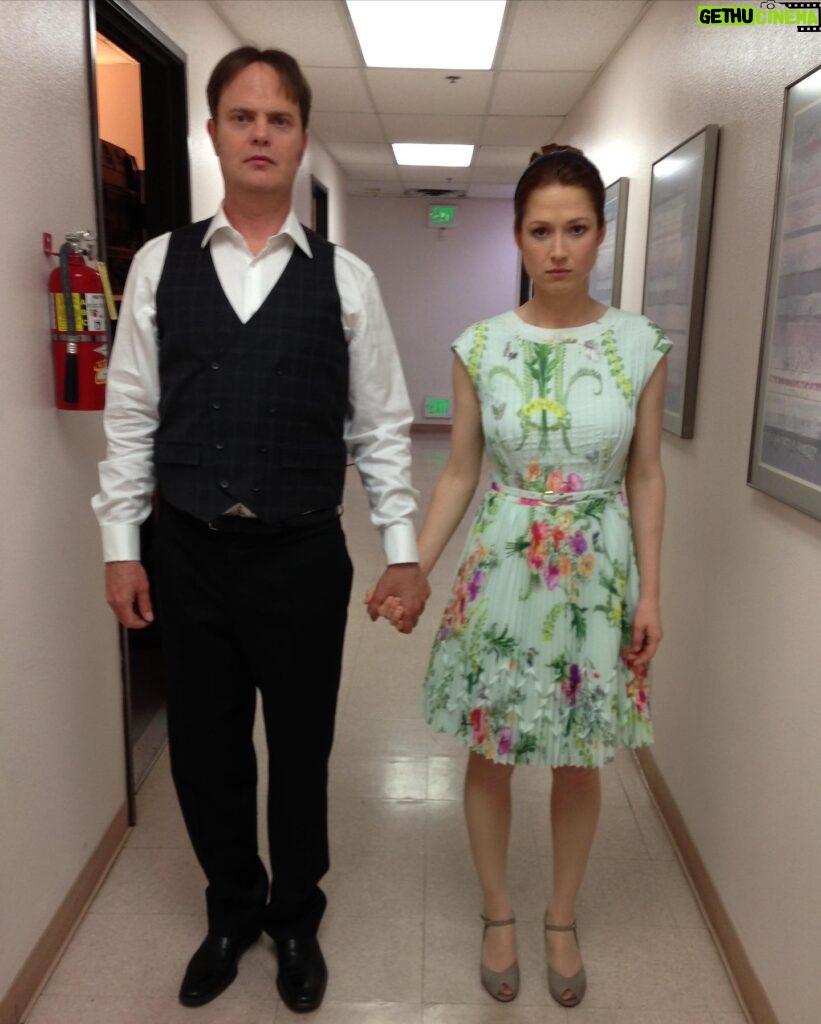 Ellie Kemper Instagram - @rainnwilson is a friend who shows up. He is a man who cares deeply about the world and works tirelessly to make it better. He is a guy who loves to make fun of me for being in a college improv troupe. He’s the closest thing I have to a show biz big brother and I adore the hell out of him. And now he has written an incredible book, SOUL BOOM, and you should read it. Follow @SoulBoom and thank you for writing this book, Rainn! PS book scribbles courtesy of my 3yo #relatable
