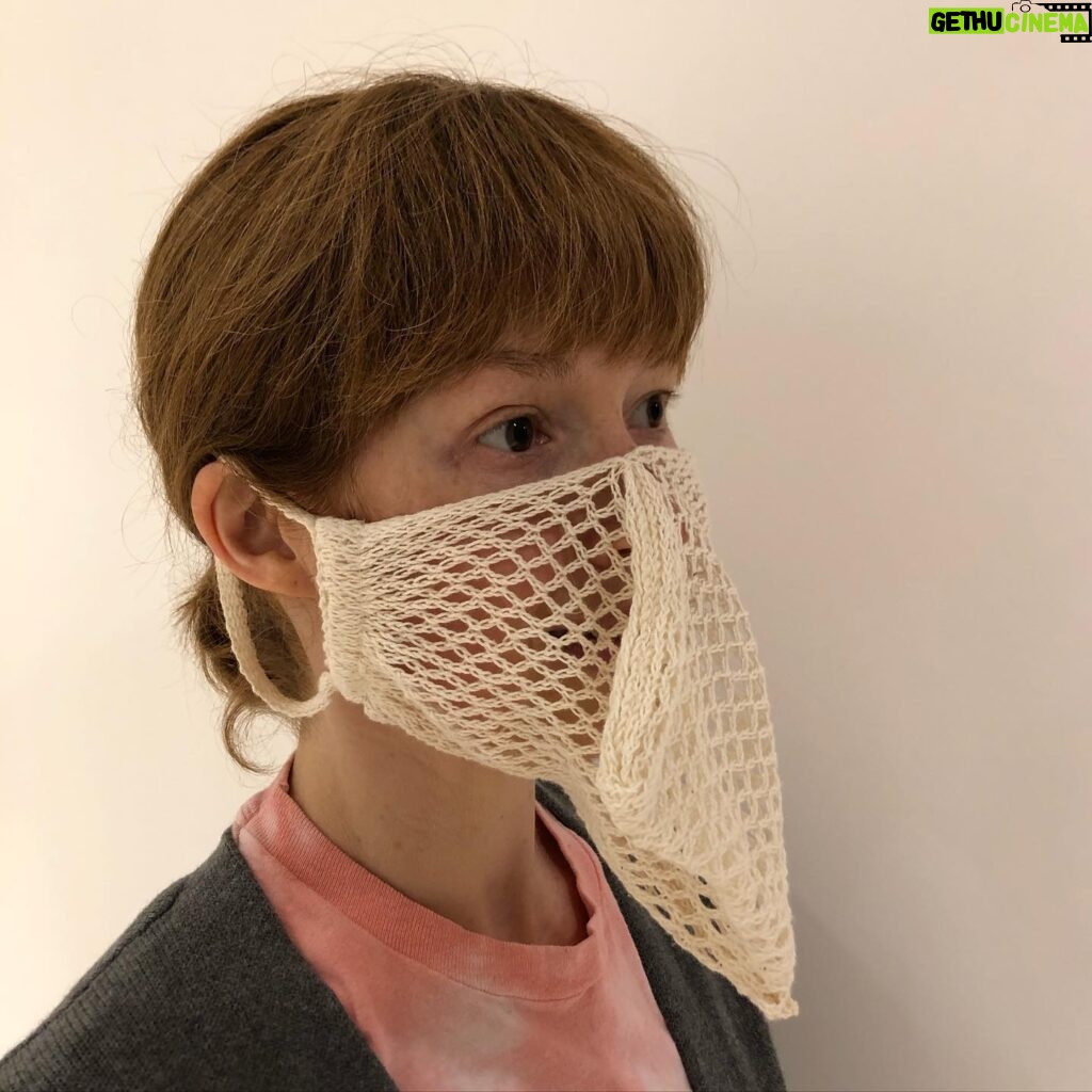 Ellie Kemper Instagram - It felt a little crazy to spend over $100 on a mask, but this one is so soft and breathable, I couldn’t resist. 🌲
