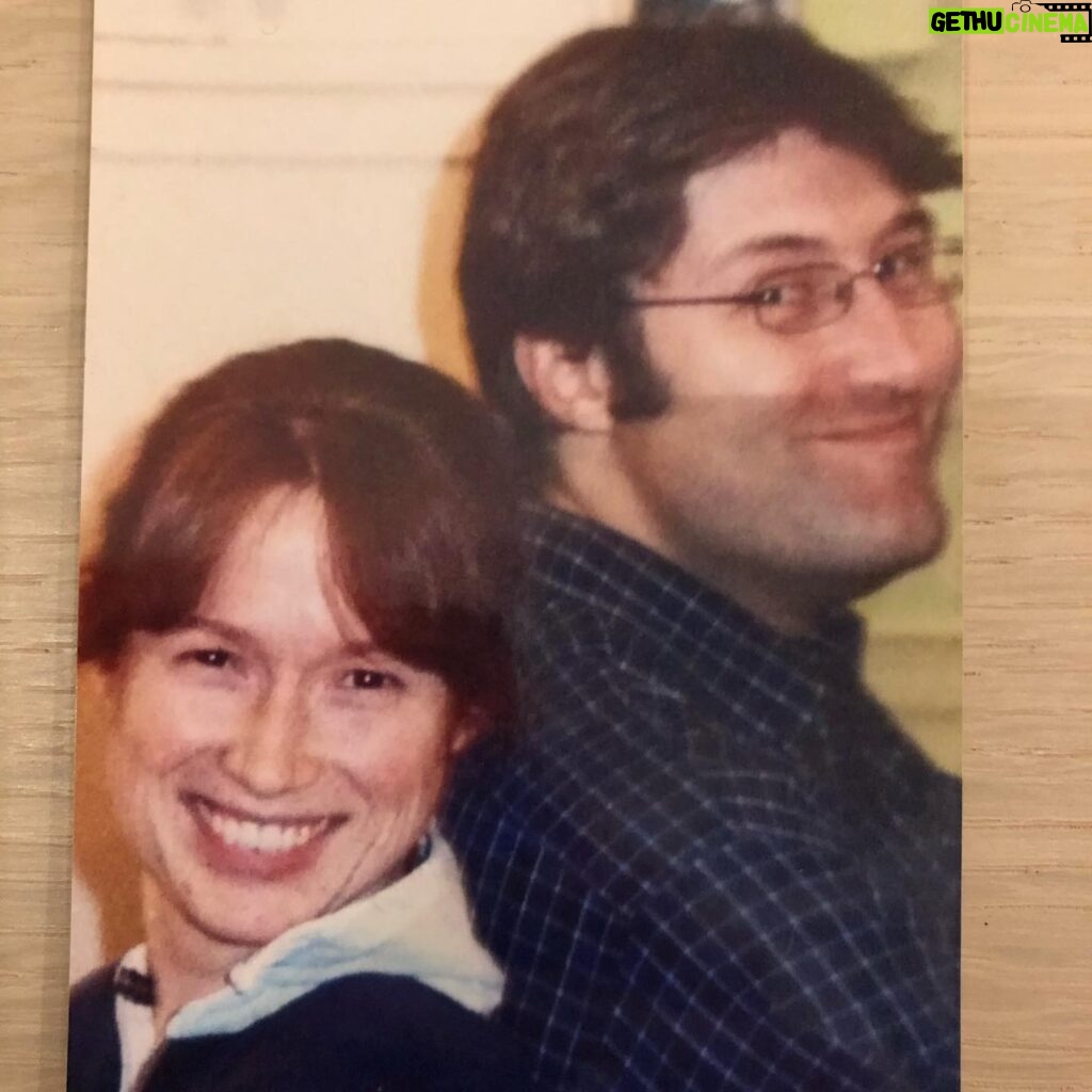 Ellie Kemper Instagram - A day late, but let’s keep the ❤️ going for my husband! Happy Valentine’s Day, Bug! I was looking for this specific picture and didn’t find it until just now. 💖💖