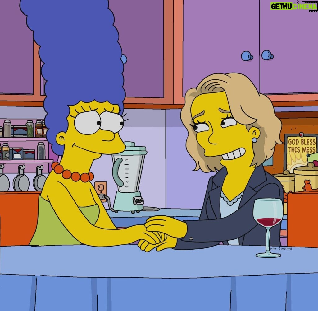 Ellie Kemper Instagram - I mean. I am on @thesimpsons tonight!!! That’s me next to Marge, baby! Haha 2020 you couldn’t keep me from being on @thesimpsons, baby!!! Tonight 8/7c on Fox 😝🤩🥳