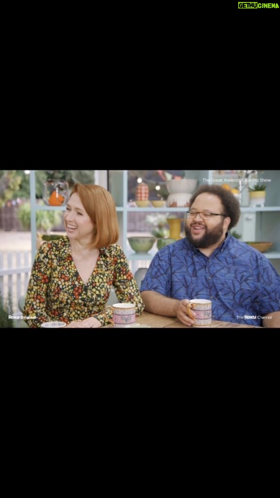 Ellie Kemper Instagram - You wanted more, you get more!!! The Great #AmericanBakingShow streams free starting May 5th on @therokuchannel Judged masterfully by @paul.hollywood, @prueleith Hosted elegantly by #ZachCherry, me Baked competitively yet graciously by @therockabillybaker @onweekendswebake @martinsorge @susie_homebaker @baking_biochemist @seanyliu @karisscorner @niralibchauhan @jonmarkgo