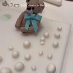 Elsa Dasc Instagram - Sweet memories for my baby shower with @littlevenicecakedubai 🧸🩵 🍰 📍 @atlantistheroyal Prestation offerte