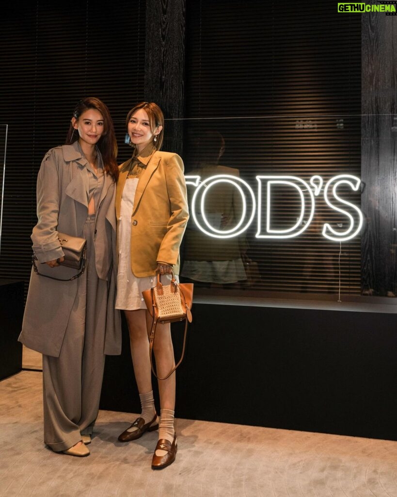 Elva Ni Chen-Xi Instagram - Had a delightful evening with good friends! @tods #tods #todshk