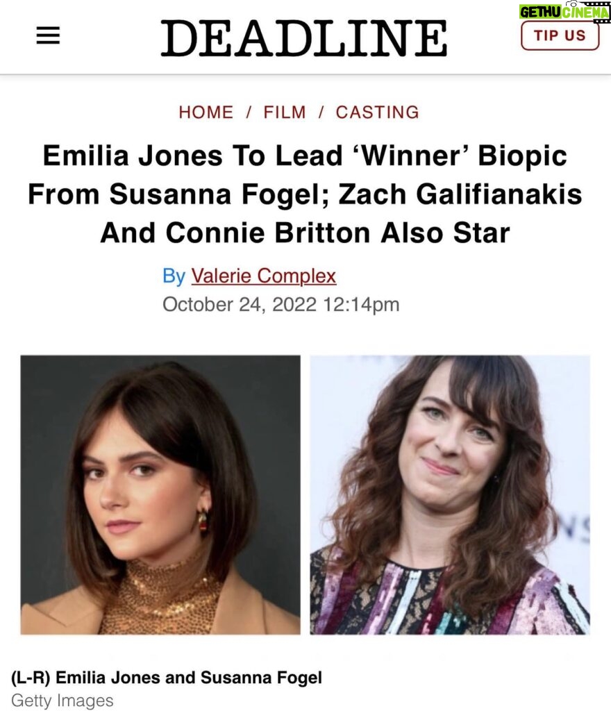 Emilia Jones Instagram - Feeling so grateful to be a part of this special project