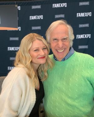 Emilie de Ravin Instagram - Thank you to all the AWESOME fans for making this weekend SO MUCH FUN! Loved meeting every one of you!
Sweet chats with the lovely & one and only Henry Winkler (and baby Alice in tow!) AND always lovely to see my bud @dom_monaghan_ 
Massive 🫶🏼 to @fanexposf for putting on a fab show, & so much thanks to all the wonderful staff! See you next time! 

#fanexposanfrancisco2023