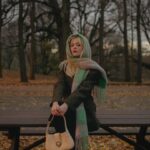 Emily Alyn Lind Instagram - all wrapped up in @sandroparis #sandro #sandroparis
