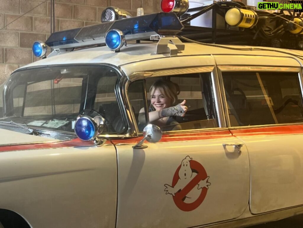 Emily Alyn Lind Instagram - Eternity ain’t so bad when you get to do it with these nerds. @ghostbusters is out now, go get your butts to the theatre!!!!👻🗽❄️