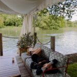 Emily Canham Instagram - I think I’ll nap rightttt here 🙃🙂 #londonsummer #oakleycourt