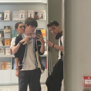 Emily Carey Instagram - i love my peoples (yes i stole this post idea from AB)