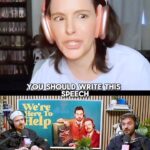 Emily Hampshire Instagram - Comment “PITCH” to get the video episode sent straight to your messages! Gareth gives us a MASTERCLASS on how to write an intro for a paralegal speech. #comedypodcast #paralegalhumor #paralegaljokes #howtowriteaspeech #wereheretohelppodcast