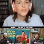 Emily Hampshire Instagram - Comment “TINY” to get the full episode sent straight to your DMs! Jake, Gareth, and special guest, Emily Hampshire, try to give this caller advice on accidentally matching with your coworker. Listen to the episode wherever you get your podcasts or watch us on YouTube by searching, “We’re Here to Help Podcast.”