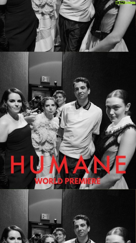 Emily Hampshire Instagram - 💉 Behind the screams at the World Premiere of @caitcronenberg’s HUMANE, yesterday on @canfilmday. HUMANE is in theatres & on-demand April 26. 📹: @tenfourpictures | @joshwillick @buxjosh
