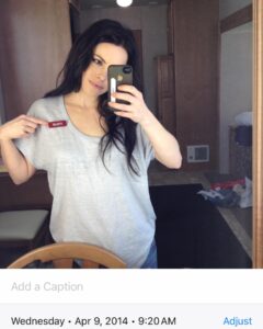 Emily Hampshire Instagram - 10 years ago today I put on Stevie’s name tag for the first time. 🥹 #schittscreek #tenyearsago #steviebudd
