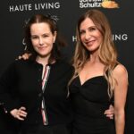 Emily Hampshire Instagram - Thank you @hauteliving for letting us turn your @hannah_waddingham cover dinner into a #12monkeys reunion 🥹❤️