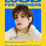 Emily Hampshire Instagram - #TeacherAppreciationWeek is halfway through, so we’re raising the volume and celebrating teachers like Mr. Pattavina! Head to donorschoose.org/emily-hampshire to show a teacher you appreciate them!