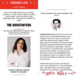 Emily Hampshire Instagram - Thank UUuUuuU @torontolife & @lisstless for giving me the opportunity to honour (👈🏻Canadian spelling) my ride or die agent extraordinaire @danidelio 👭🏻