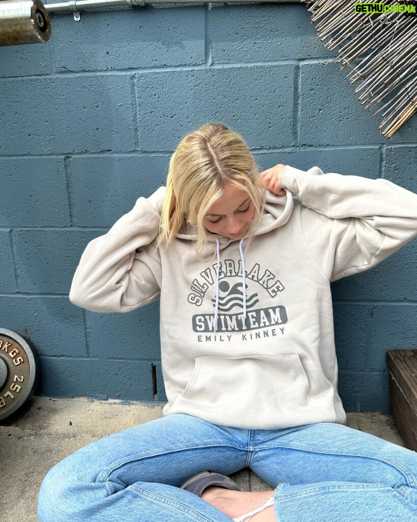 Emily Kinney Instagram - NEW HOODIES now available in my store! These are the softest, coziest hoodies ever! Join the SWIMTEAM and get one before they’re gone! Link in bio!
