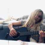 Emily Kinney Instagram - Practicing for this VEEPS show also getting content like a good lil songwriter. You guys got your tix or what?!?! Link to tix in bio!!!