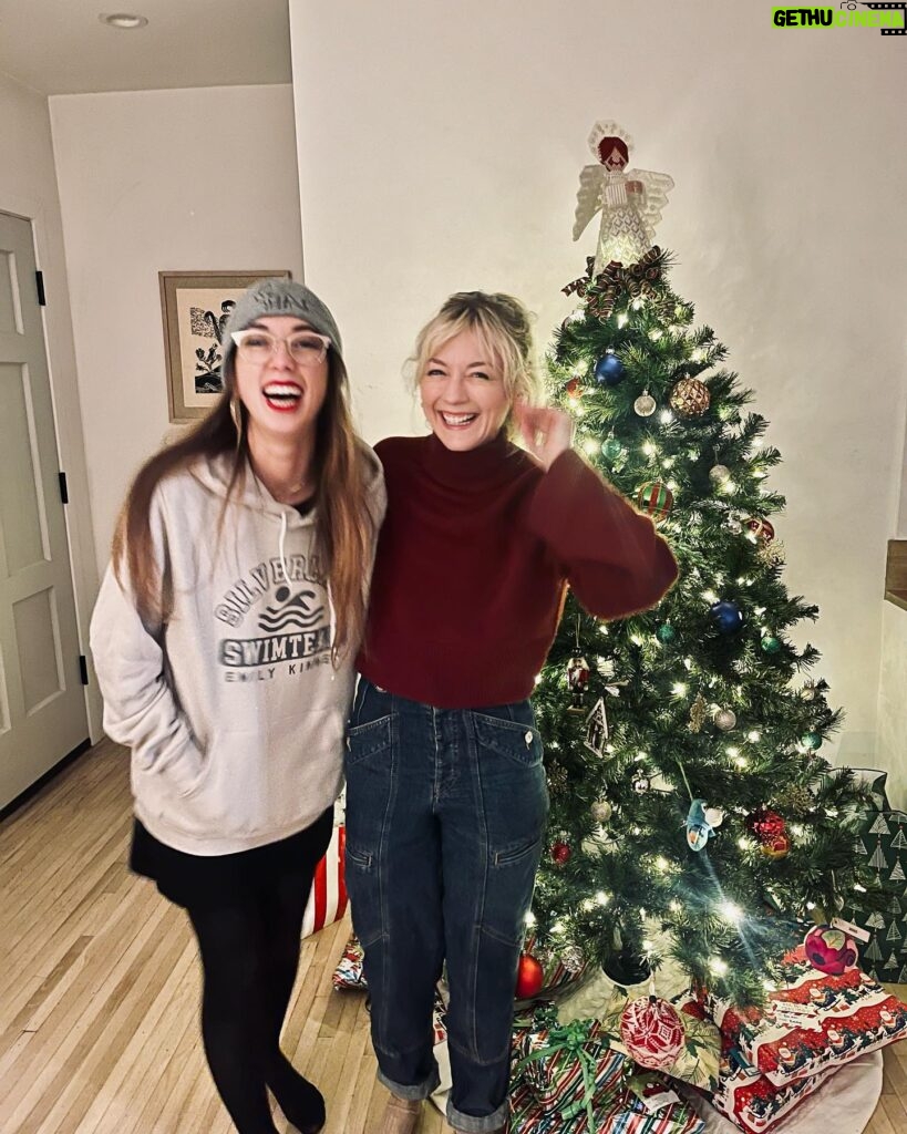 Emily Kinney Instagram - We made a book together in 2020, and no, you still can’t buy it, but 2024 will be the year! Maybe. We’ll see. Stick with us. Slow burn ya know. The main thing is we both keep making stuff and never give up. Here’s to all my and all your unfinished dreams we are still dreaming. Merry Christmas and Happy New Year. Keep making stuff; this year is your year. ☺️🎄💫☃️❤️