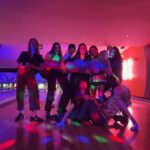 Emily Osment Instagram - Had to bring out my best John Turturro for this one. Can’t wait to be lifted up by these women for the next 32 years, no matter how hard that will be on our backs and knees. Promise okay?? Thank you for all the birthday wishes!! Feeling so so loved 💜 🎳