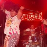 Emily Osment Instagram - Swipe to see @tiotheband tearing up the Viper Room last night. Thanks for letting me scream with you guys!! 🧡🪐☄️🛸👽🚀 check these cats out on spotify. they rule