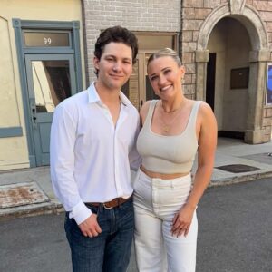 Emily Osment Instagram - I’ve spent the last three and a half years standing next to this wonderful guy and I am thrilled to say that GEORGIE AND MANDY’S FIRST MARRIAGE is coming to CBS this fall Thursday nights at 8!!!! See you there!