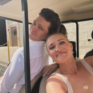 Emily Osment Instagram - I’ve spent the last three and a half years standing next to this wonderful guy and I am thrilled to say that GEORGIE AND MANDY’S FIRST MARRIAGE is coming to CBS this fall Thursday nights at 8!!!! See you there!